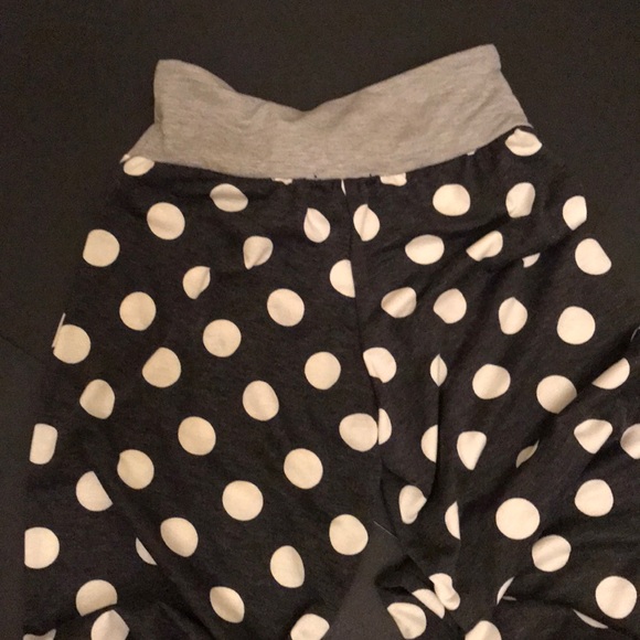 Black & White Polka Dot Bell Bottoms - Picture 2 of 5